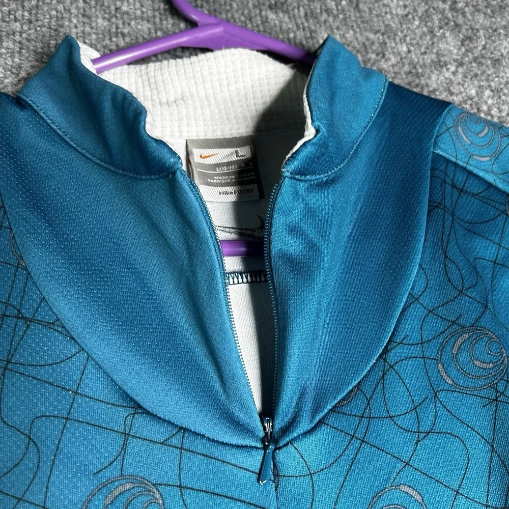 Nike Fit Dry‎ Y2k Cycling Shirt Womens Size Large Performance